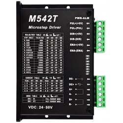 Analog Stepper Driver M542T 24-50VDC 256 Microstep for Bipolar Stepper Motor
