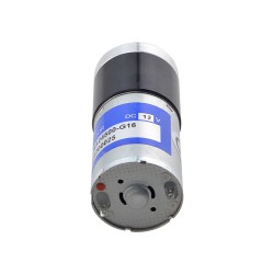 12V Mini DC Gearmotor PA25-24126000-G16 3.72N.cm/281RPM with 16:1 Planetary Gearbox