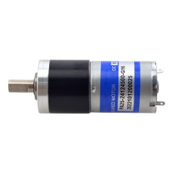 12V Mini DC Gearmotor PA25-24126000-G16 3.72N.cm/281RPM with 16:1 Planetary Gearbox