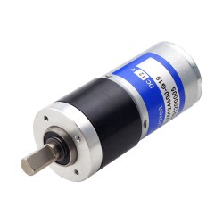 12V Brushed DC Gearmotor PA25-24126000-G19 4.41N.cm/237RPM with 19:1 Planetary Gearbox