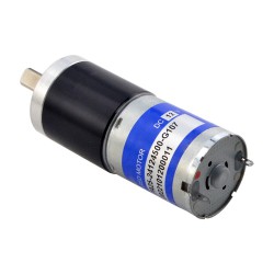 12V Small DC Gearmotor PA25-24126000-G19 5.29N.cm/199RPM with 23:1 Planetary Gearbox