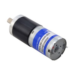 12V Small DC Gearmotor PA25-24126000-G76 15.68N.cm/59RPM with 76:1 Planetary Gearbox