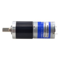 12V Small DC Gearmotor PA25-24126000-G76 15.68N.cm/59RPM with 76:1 Planetary Gearbox