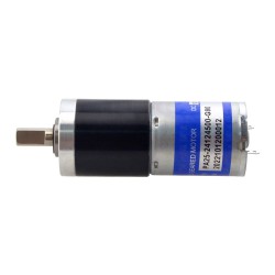 12V Brushed DC Gearmotor PA25-24126000-G90 18.62N.cm/50RPM with 90.25:1 Planetary Gearbox