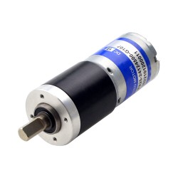 12V Mini DC Gearedmotor PA25-24126000-G107 22N.cm/42RPM with 107.17:1 Planetary Gearbox