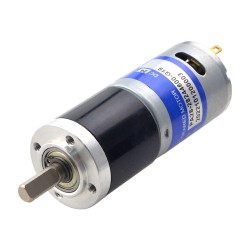 24V Brushed DC Gearmotor PA28-28245800-G19 7.84N.cm/239RPM with 19.2:1 Planetary Gearbox