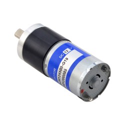 24V Brushed DC Gearmotor PA28-28245800-G19 7.84N.cm/239RPM with 19.2:1 Planetary Gearbox