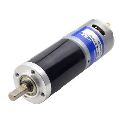 24V Brushed DC Geared Motor PA28-28245800-G369 112.7N.cm/12RPM with 369:1 Planetary Gearbox