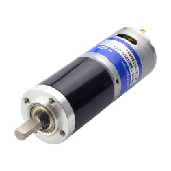 24V Brushed DC Geared Motor PA28-28245800-G71 25.48N.cm/65RPM with 71:1 Planetary Gearbox