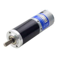24V Brushed DC Geared Motor PA28-28245800-G189 57.82N.cm/24RPM with 189:1 Planetary Gearbox