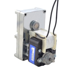 110V Brushed AC Gear Motor FGE-6130-110V-G590 100Kg.cm/5.5RPM with 590:1 Rectangular Spur Gearbox