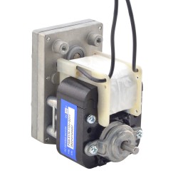 110V Brushed AC Gear Motor FGA-6130-110V-G211 40Kg.cm/15RPM with 211:1Rectangular Spur Gearbox