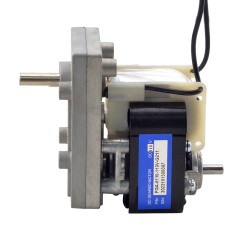 110V Brushed AC Gear Motor FGA-6130-110V-G211 40Kg.cm/15RPM with 211:1Rectangular Spur Gearbox