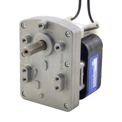 110V Brushed AC Gear Motor FGF-6130-110V-G277 40Kg.cm/8RPM with 277:1 Rectangular Spur Gearbox