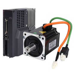 1000W AC Servo Motor Kit E6-RS1000H2A2-M17S 3000rpm 3.18Nm 17-Bit Encoder IP65