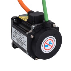 200W AC Servo Motor Kit E6-RS200H2A2-M17S 3000rpm 0.64Nm 17-Bit Encoder IP65