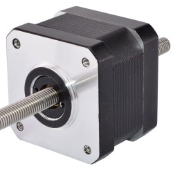 Nema 17 Non Captive Linear Actuator Stepper Motor 34mm Stack Lead 2mm/0.07874