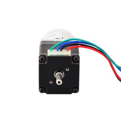 Nema 11 Geared Stepper Motor 11HS12-0674D1-PG5 with Rear Shaft & 5:1 Gearbox