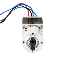 Nema 11 Geared Stepper Motor 11HS12-0674D1-PG5 with Rear Shaft & 5:1 Gearbox