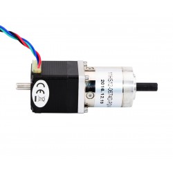 Nema 11 Geared Stepper Motor 11HS12-0674D-PG14 with Rear Shaft & 14:1 Planetary Gearbox