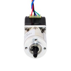 Nema 11 Geared Stepper Motor 11HS12-0674D-PG14 with Rear Shaft & 14:1 Planetary Gearbox