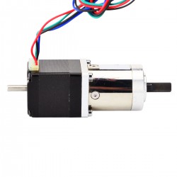 Nema 11 Geared Stepper Motor 11HS12-0674D1-PG27 with Rear Shaft 27:1 Gearbox