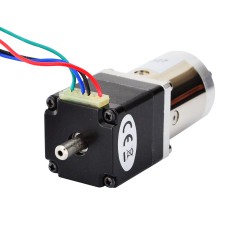 Nema 11 Geared Stepper Motor 11HS12-0674D-PG27 with Rear Shaft 27:1 Planetary Gearbox