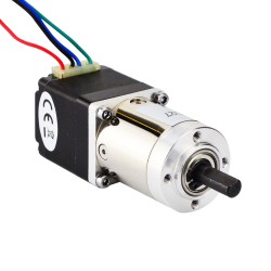 Nema 11 Geared Stepper Motor 11HS12-0674D-PG27 with Rear Shaft 27:1 Planetary Gearbox