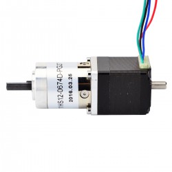 Nema 11 Geared Stepper Motor 11HS12-0674D-PG27 with Rear Shaft 27:1 Planetary Gearbox