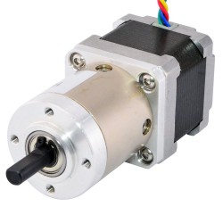 Nema 14 Geared Stepper Motor 14HS13-0804S-PG51 with 51:1 Planetary Gearbox