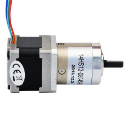 Nema 14 Geared Stepper Motor 14HS13-0804S-PG27 with 27:1 Planetary Gearbox