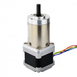 Nema 14 Geared Stepper Motor 14HS13-0804S-PG100 with 100:1 Planetary Gearbox