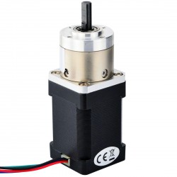 Nema 14 Geared Stepper Motor 14HS20-1504S-PG5 with 5:1 Planetary Gearbox