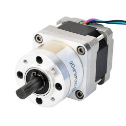 Nema 16 Geared Stepper Motor 16HS13-0604S-PG5 with 5:1 Planetary Gearbox
