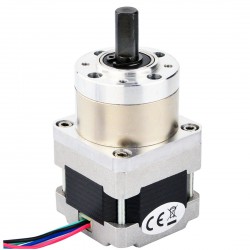 Nema 16 Geared Stepper Motor 16HS13-0604S-PG5 with 5:1 Planetary Gearbox