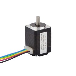 Nema 8 Stepper Motor 8HS12-0506S 5.75V 1.8 deg 1.8Ncm 6 Wires