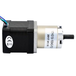 Nema 17 Geared Stepper Motor L=48mm 17HS19-1684S-PG51 51:1 Planetary Gearbox