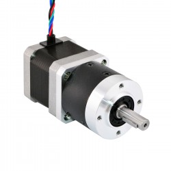 Nema 17 Geared Stepper Motor L=39mm 17HS15-1684S-HG3 5:1 High Precision Planetary Gearbox