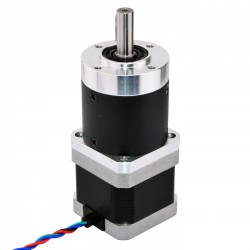 Nema 17 Geared Stepper Motor L=39mm 17HS15-1684S-HG20 20:1 High Precision Planetary Gearbox