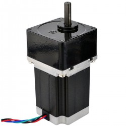 Nema 23 Geared Stepper Motor L=76mm 23HS30-2804S-SG5 5:1 Spur Gearbox