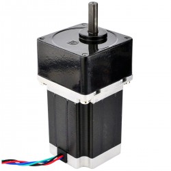 Nema 23 Geared Stepper Motor L=76mm 23HS30-2804S-SG10 10:1 Spur Gearbox