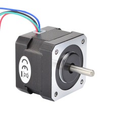 Nema 17 Stepper Motor 17HS13-0404S 12V 1.8 deg 26Ncm 4 Wires