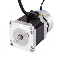 Nema 23 Stepper Motor 23HS22-2804D-B200 1.26Nm with Brake (Friction Torque 2.0Nm)