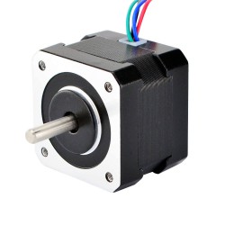 Nema 17 Dual Shaft Stepper Motor 17HS13-1334D 2.8V 1.8 deg 22Ncm 4 Wires