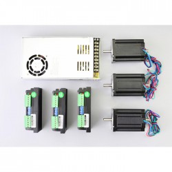 3 Axis CNC Router Kit 3.0Nm Nema 23 Stepper Motor & Driver & Power Supply-Update