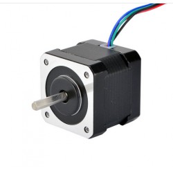 3 PCS Nema 17 Stepper Motor 3-17HS16-2004S1 45Ncm 4 Wires with 1m Cable & Connector