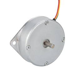 Nema 18 Round Pancake Stepper Motor 18HR06-1004S 1.8deg 9Ncm 1A Φ46x16mm 4 Wires