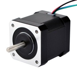 Nema 17 Dual Shaft Stepper Motor 17HS19-1684D 2.8V 1.8 deg 44Ncm 4 Wires