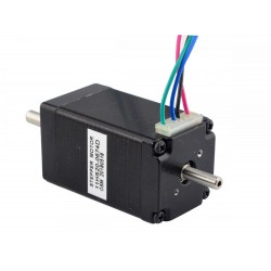 Nema 11 Dual Shaft Stepper Motor 11HS20-0674D 1.8deg 12Ncm 6.2V 4 Wires