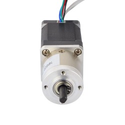 Nema 14 Closed-loop Stepper Gearmotor 3 Phase L=52mm Gear Raio 14:1 Encoder 300CPR